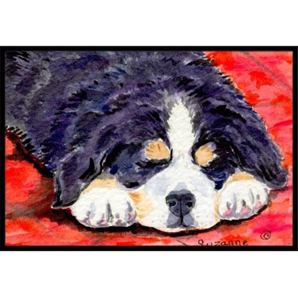 Carolines Treasures Carolines Treasures SS8828MAT Bernese Mountain Dog Indoor Outdoor Mat - 18 x 27 in. SS8828MAT - main